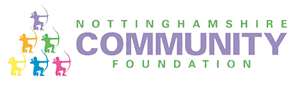 image shows the nottingham community foundation logo