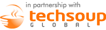 image shows the logo of techsoup global