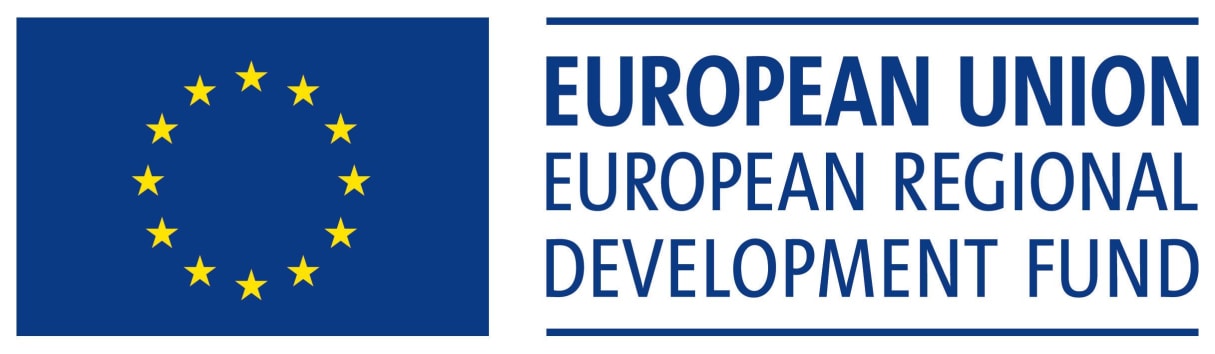 image shows logo of the european union european regional development fund