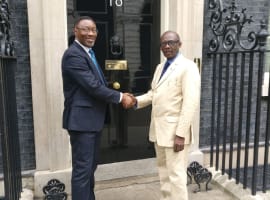 Leaders visit 10 Downing Street